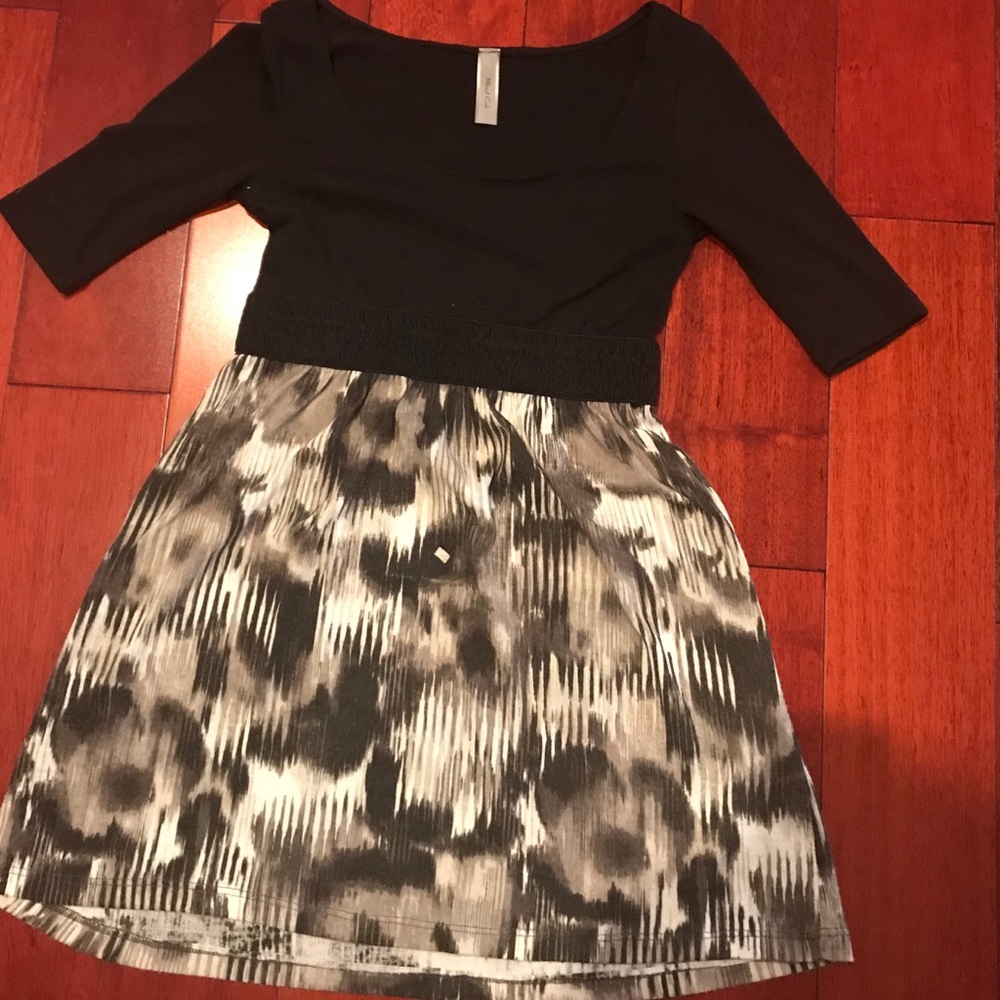 black dress